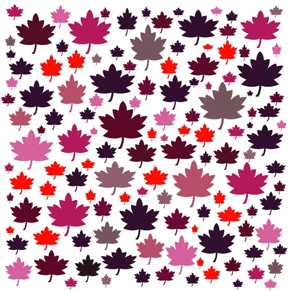 Maple Leaf Mosaic Colourful Leaves — Stock Photo, Image