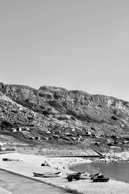 Chesil Sahili Portland Dorset İngiltere 