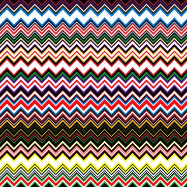 Soyut zikzak çizgileri olan kusursuz geometrik desen. 