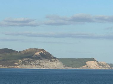 Dorset Lyme Regis 'in Jurassic Sahili İngiltere 