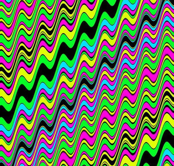 Цветной Геометрический Бесшовный Узор Стоковое Фото