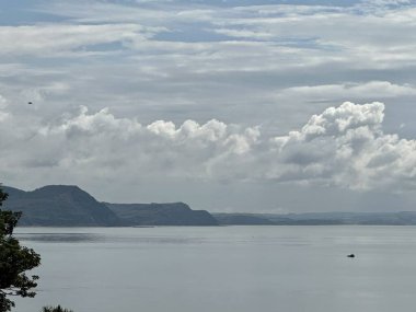 Jurasik kıyı manzarası Dorset İngiltere 