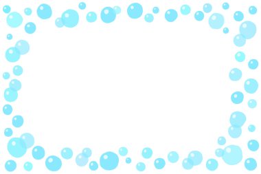 çerçeve, tasarım, afiş, kart, poster, düğün davetiyesi, logo için mavi suluboya arkaplan