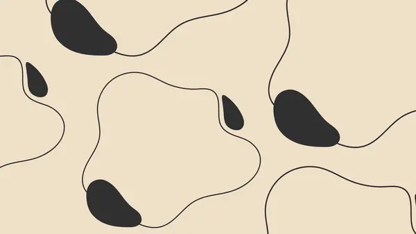 抽象的な形のシームレスなパターン — ストックベクタ