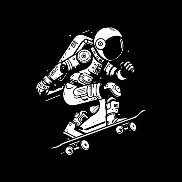 Vector Illustration Skateboard — Stock Vector