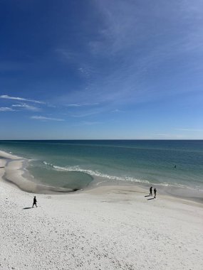 Navarre Sahili, Florida 'nın üst kıyı manzarası 