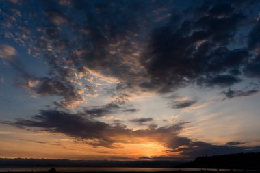 Denizde Gün Batımı, La Harve, Fransa