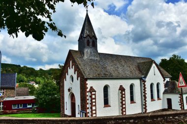 Woffelsbach 'taki Wendelinus Şapeli. Eifel Ulusal Parkı' nda.