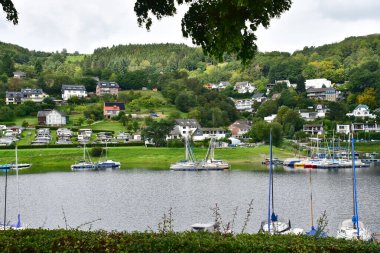 Woffelsbach Almanya 'daki Ulusal Park Eyfel' inde