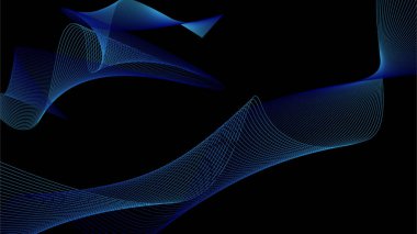 siyah ve mavi dalga geçmiş