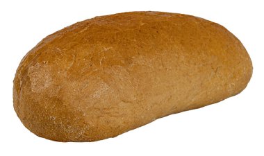 ekmek beyaz arkaplanda