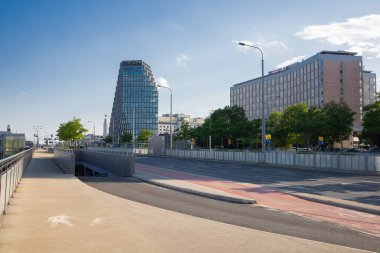 Poznan, Polonya 'daki Baltyk İş Merkezi ve Mercure Oteli