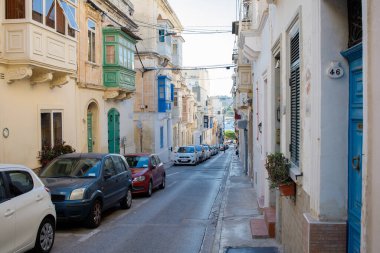 Sliema 'daki rahat cadde Malta