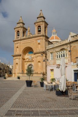 Marsaxlokk, Malta 'daki Pompei Kilisesi.