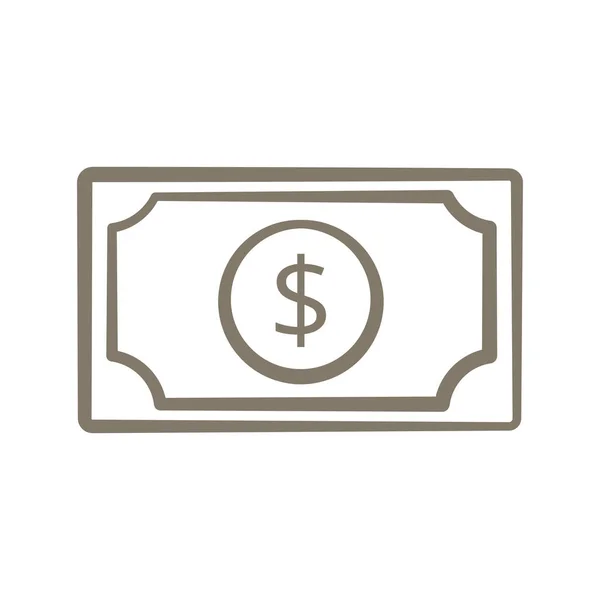 Dolar para çizimi tasarımı. vektör dosya biçimi