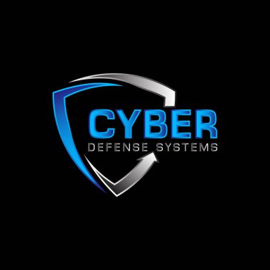 Cyber Defense Systems Logo, Security Icon, Shield Symbol, Data Protection, Network Safety, Cybersecurity clipart