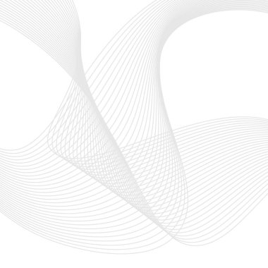 Soyut dalgalı çizgi arkaplanı, dalgalı desen, şık çizgi sanatı ve web arkaplan tasarımı