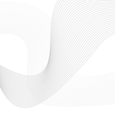 Soyut dalgalı çizgi arkaplanı, dalgalı desen, şık çizgi sanatı ve web arkaplan tasarımı