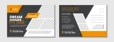 Gayrimenkul Kartpostal Sancak Şablonu Tasarımı