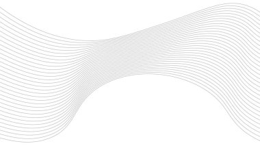 Soyut dalgalı çizgi arkaplanı, dalgalı desen, şık çizgi sanatı ve web arkaplan tasarımı