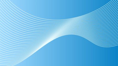 Soyut dalgalı çizgi arkaplanı, dalgalı desen, şık çizgi sanatı ve web arkaplan tasarımı