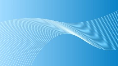 Soyut dalgalı çizgi arkaplanı, dalgalı desen, şık çizgi sanatı ve web arkaplan tasarımı