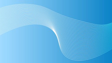 Soyut dalgalı çizgi arkaplanı, dalgalı desen, şık çizgi sanatı ve web arkaplan tasarımı
