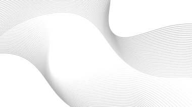 Soyut dalgalı arka plan dinamik ses dalgalı desen biçimsel çizgi çizimi tasarımı