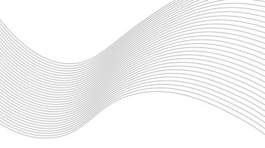 Soyut dalgalı arka plan dinamik ses dalgalı desen biçimsel çizgi çizimi tasarımı