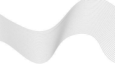 Soyut dalgalı arka plan dinamik ses dalgalı desen biçimsel çizgi çizimi tasarımı