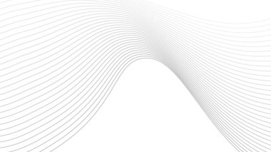 Soyut dalgalı arka plan dinamik ses dalgalı desen biçimsel çizgi çizimi tasarımı