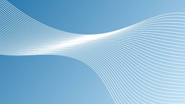 Soyut dalgalı arka plan dinamik ses dalgalı desen biçimsel çizgi çizimi tasarımı