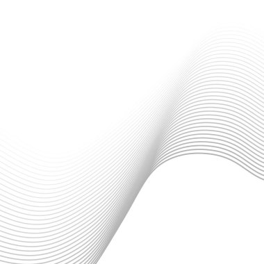 Soyut dalgalı arka plan dinamik ses dalgalı desen biçimsel çizgi çizimi tasarımı