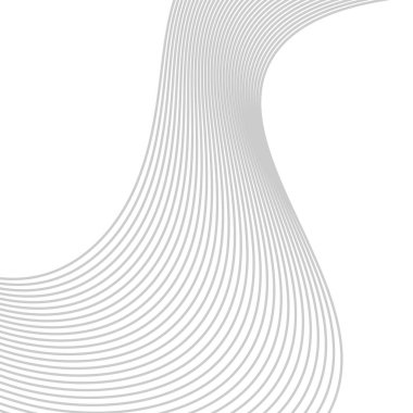 Soyut dalgalı arka plan dinamik ses dalgalı desen biçimsel çizgi çizimi tasarımı