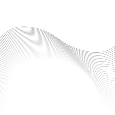 Soyut dalgalı arka plan dinamik ses dalgalı desen biçimsel çizgi çizimi tasarımı