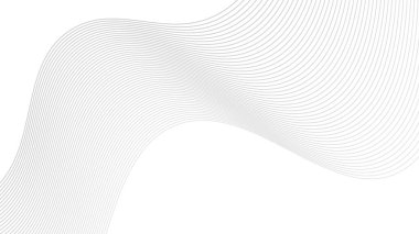 Soyut dalgalı arka plan dinamik ses dalgalı desen biçimsel çizgi çizimi tasarımı