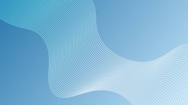 Soyut dalgalı çizgi arkaplanı, dalgalı desen, şık çizgi sanatı ve web arkaplan tasarımı