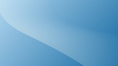 Beyaz arkaplanda soyut dalgalı çizgi ve şık çizgi sanatı