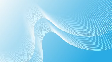 Soyut gradyan renkli dijital dalgalı çizgi arkaplanı