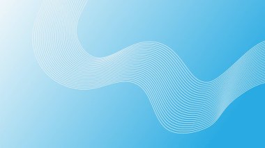 Soyut gradyan renkli dijital dalgalı çizgi arkaplanı