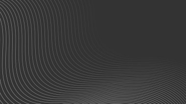 Akan Siyah Çizgilerle Geometrik Dalga Deseni