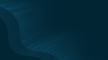 Akan Siyah Çizgilerle Geometrik Dalga Deseni