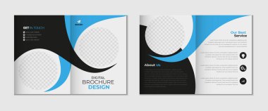 Profesyonel Kurumsal Bifold Broşür Şablonu Tasarımı