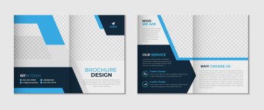 Profesyonel Kurumsal Bifold Broşür Şablonu Tasarımı