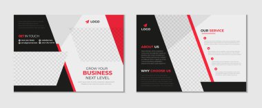 Profesyonel Kurumsal Bifold Broşür Şablonu Tasarımı