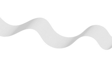 Soyut dalgalı çizgi arkaplanı, dalgalı desen, şık çizgi sanatı ve web arkaplan tasarımı