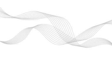 Soyut dalgalı çizgi arkaplanı, dalgalı desen, şık çizgi sanatı ve web arkaplan tasarımı