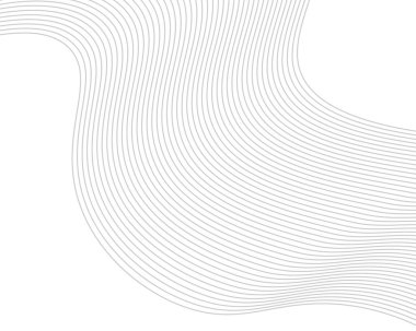 Soyut dalgalı çizgi arkaplanı, dalgalı desen, şık çizgi sanatı ve web arkaplan tasarımı