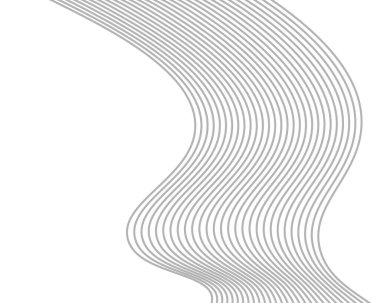 İnce soyut vektör dalgalı çizgi arkaplanı. Eğri dalgalar pürüzsüz desen. Çizgi tasarımı