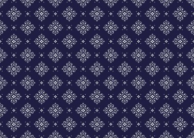 Geometrik etnik kumaş deseni, beyaz ve mavi renk, kumaş, halı, batik, duvar kağıdı, ambalaj vs..